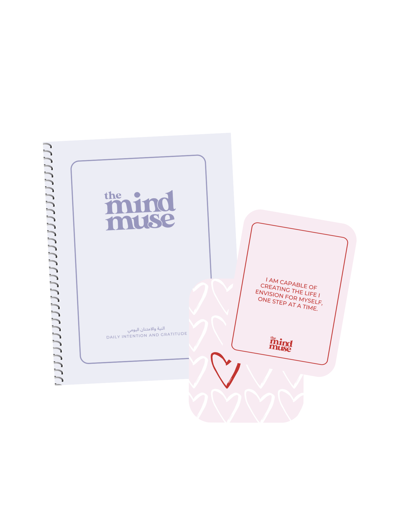 The Muse Starter - Daily Intention and Gratitude Planner x Self-Love Affirmation Cards