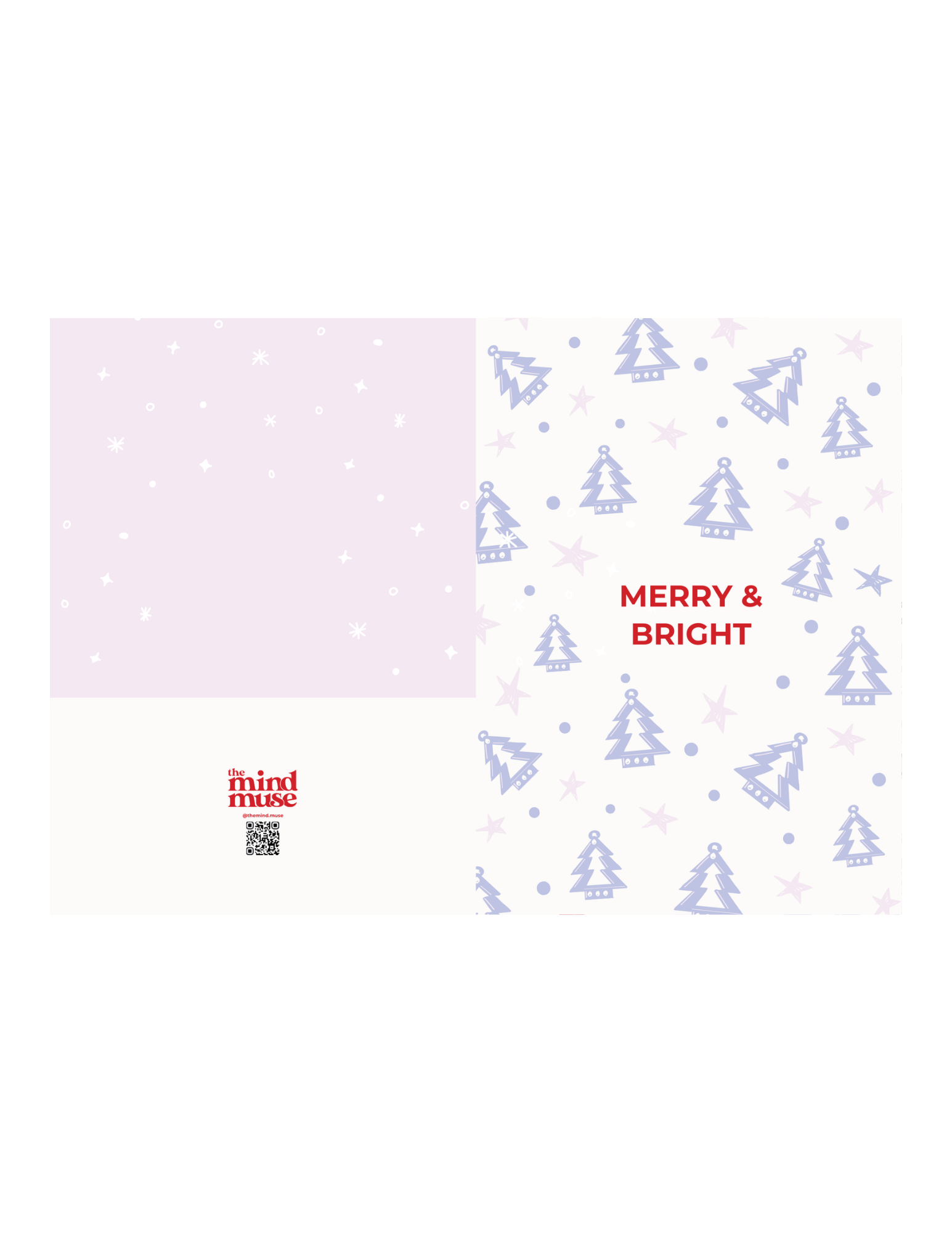 Christmas Card — Merry & Bright